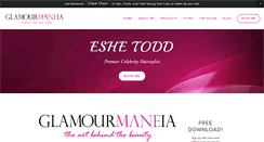Desktop Screenshot of glamourmaneia.com